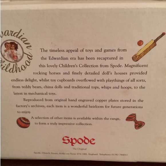 605. SPODE EDWARDIAN CHILDHOOD CEREAL BOWL - Picture 4 of 4